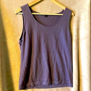 Lafayette 148 lavender wool tank